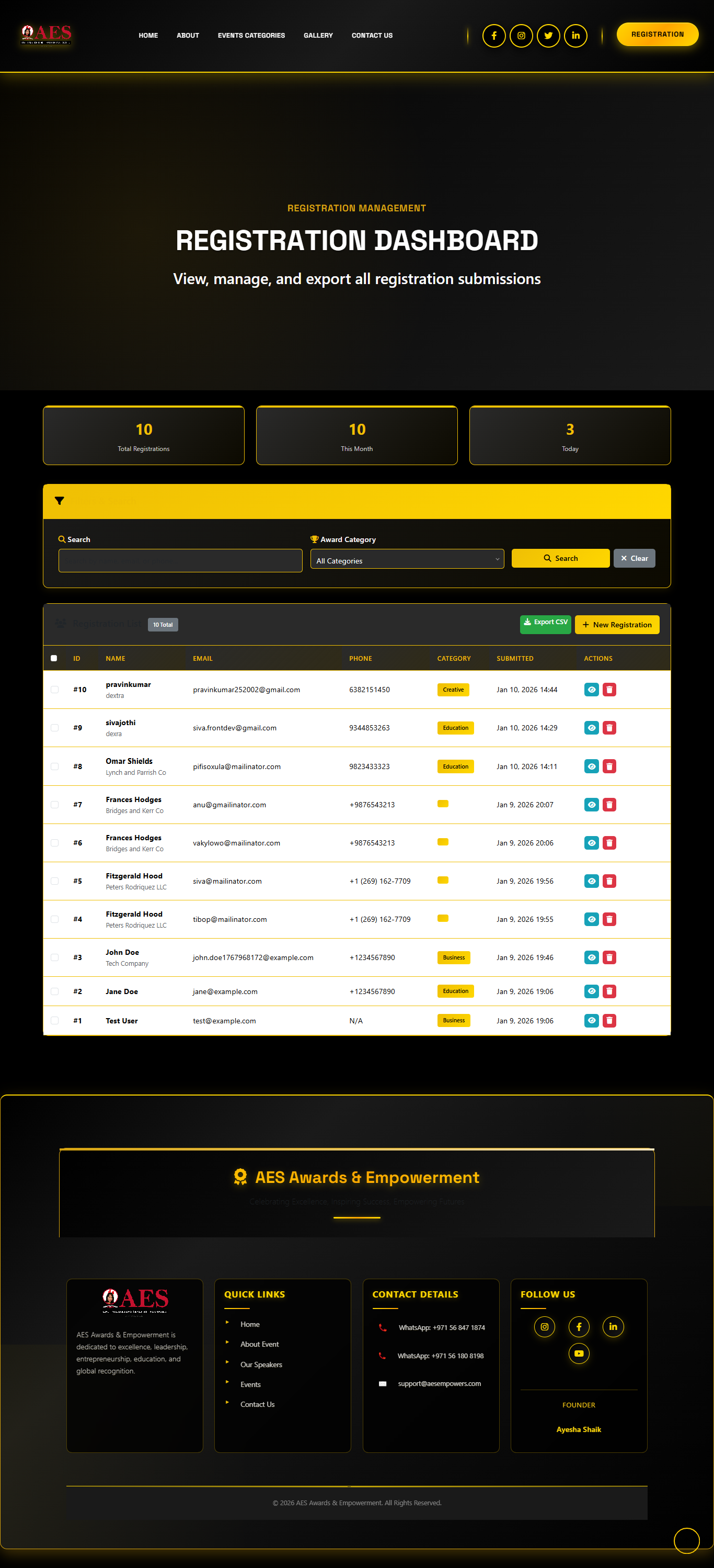 Exceptional AES Highlight 35